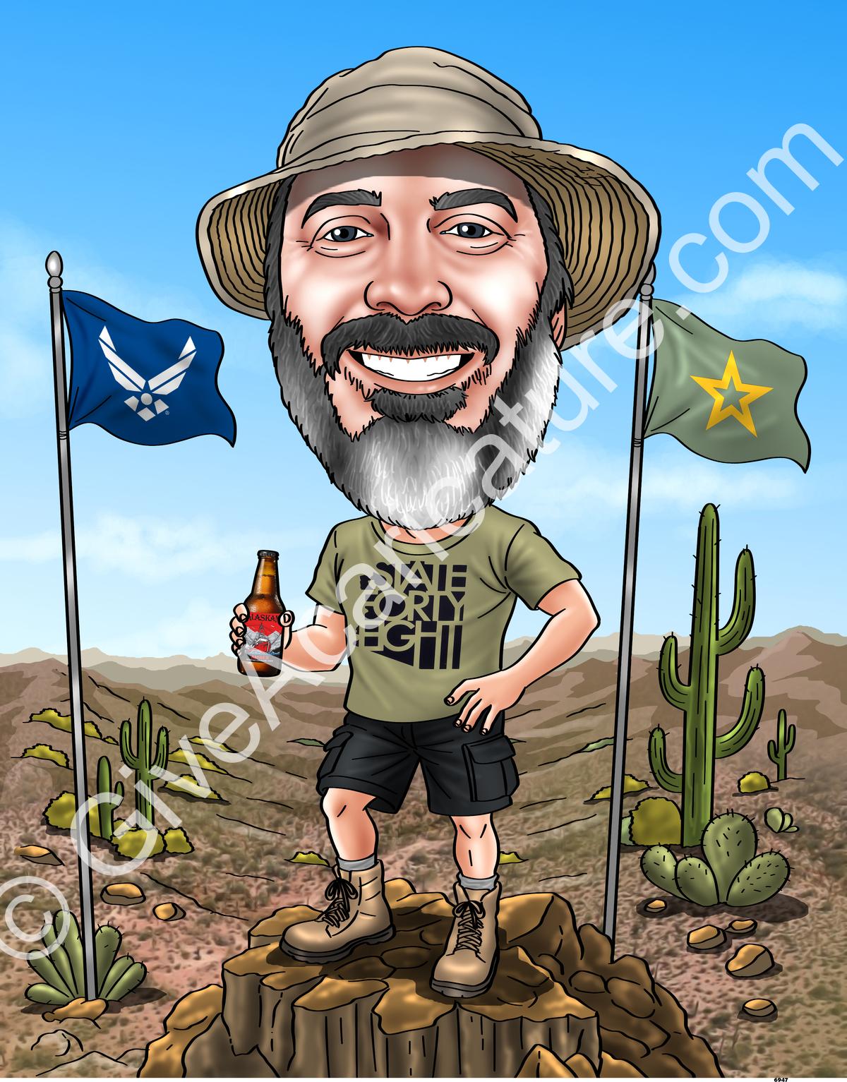 caricature for Lynn B.